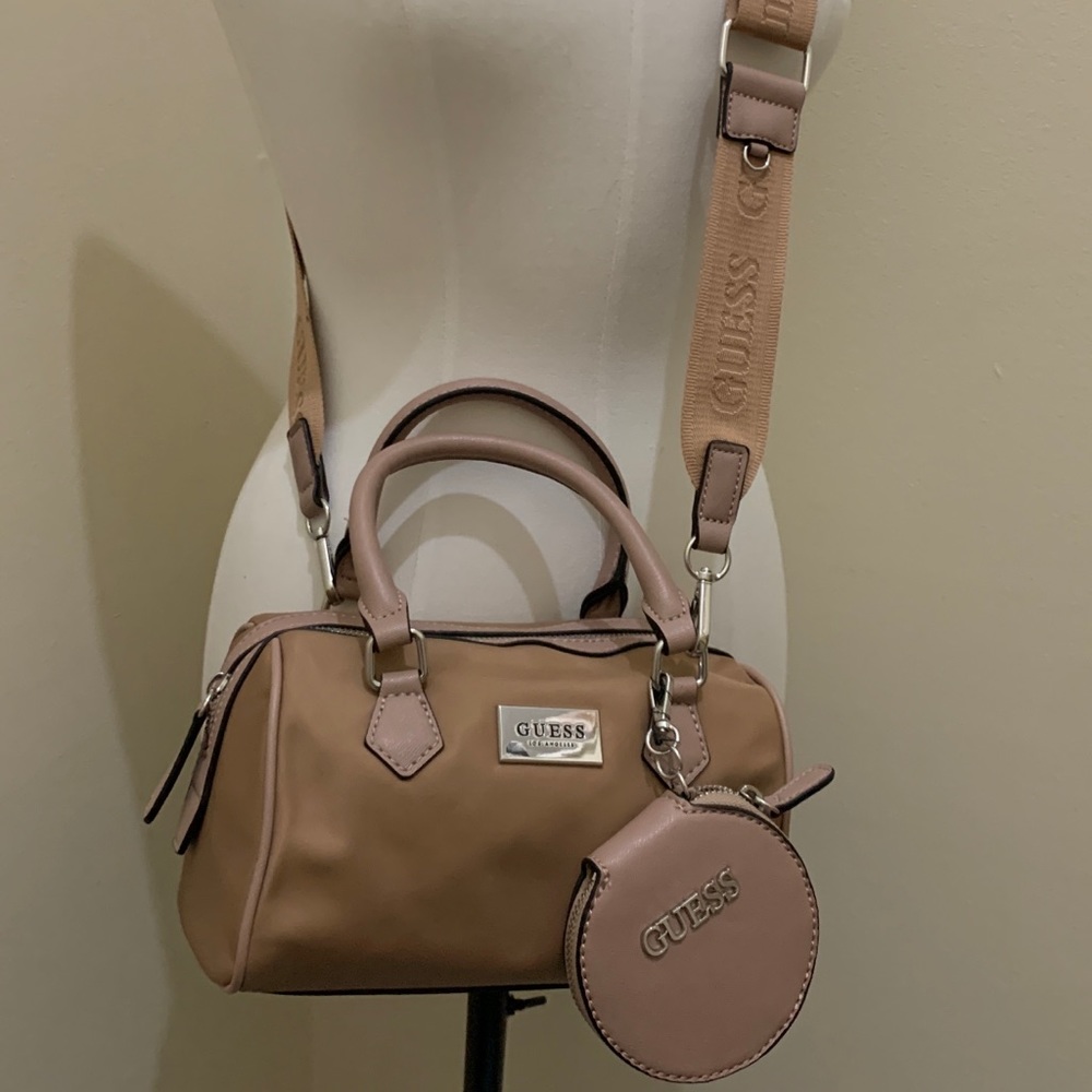 MAKE ME AN OFFER $$$ Guess Duffle with mini pouch-brand new with tag